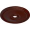 Ekena Millwork Theia Ceiling Medallion (Fits Canopies up to 6 3/4"), 24"OD x 3 5/8"ID x 1 3/4"P, Brushed Mahogany CM24THBMF - alternate 3